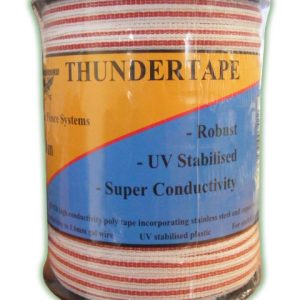 Thunderbird Thundertape White/Red 12mm x 400m