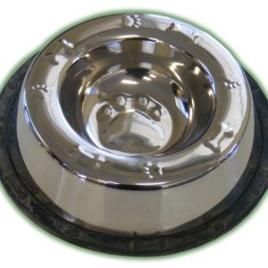 Embossed S/Steel Bowl 500ml
