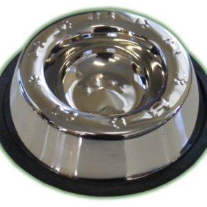 Embossed S/Steel Bowl 750ml