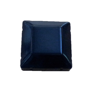 Garrison Fence Post Cap 65x65 Black