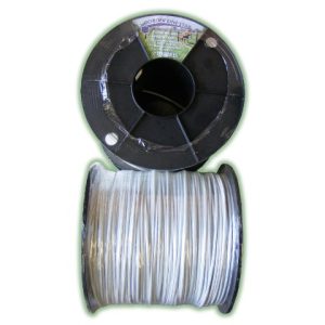 Borderline Horse Sighter White Polymer 4mm x 600m