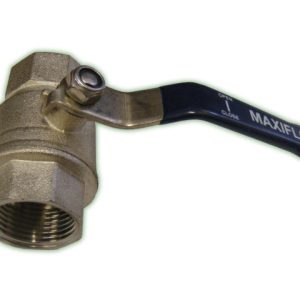 Ball Valve Brass Full Flow 2" S/Steel Lever