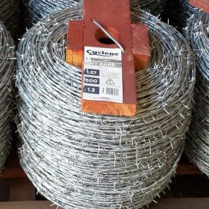 Cyclone Barb Wire 1.57mm x 500m High Tensile
