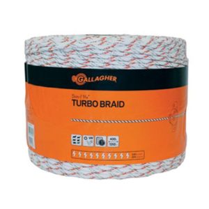 Gallagher Turbo Equine Braid 5mm x 400m