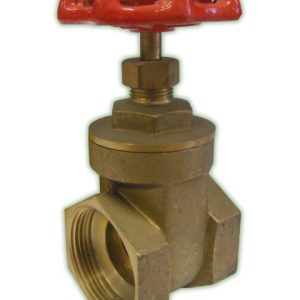Gate Valve Brass 1" F/F. Code: 920040