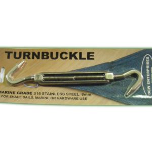 Turnbuckle Stainless Steel - Hook to Hook