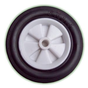 Wheel W/PVC Rim 175x44mm x 13mm Axle