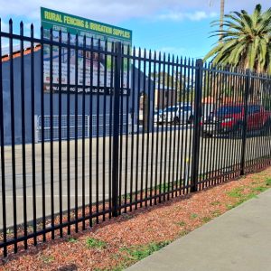 Garrison Fence Panel 1.5mH x 2.4mW Black